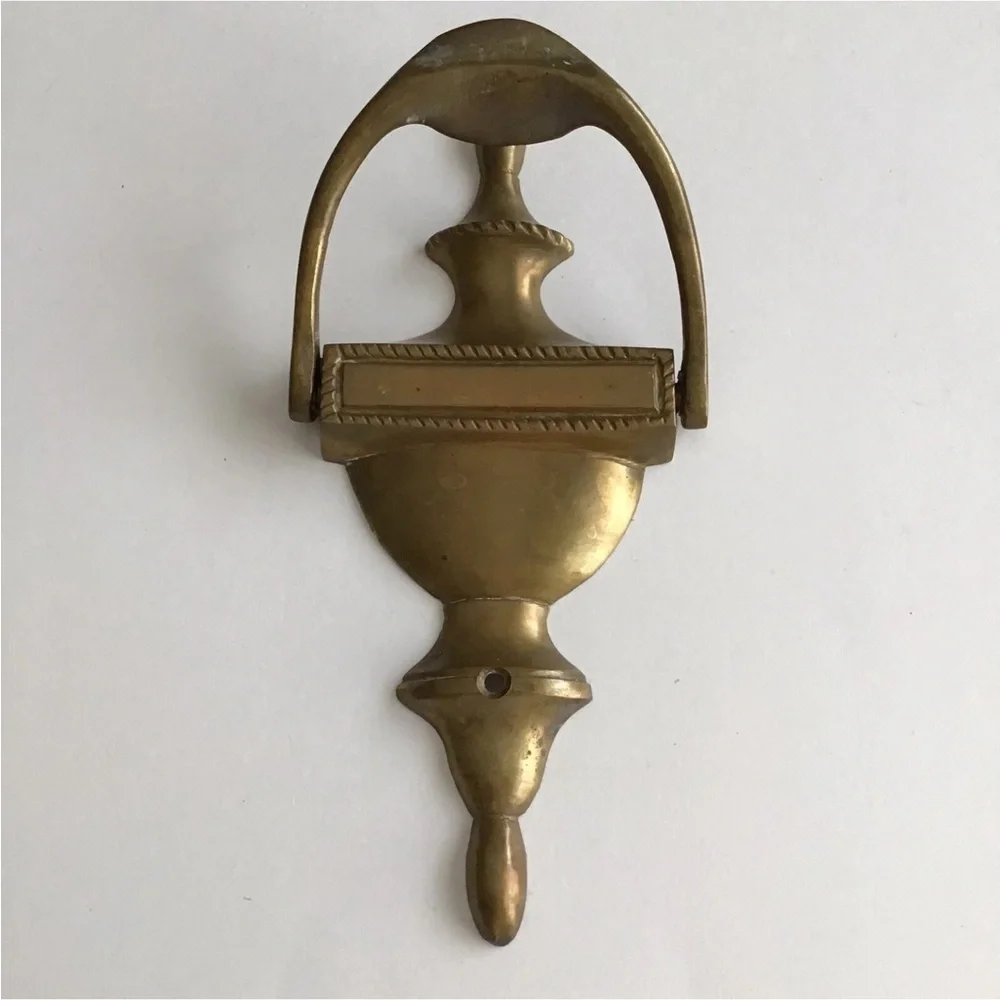 Brass Urn Style Door Knocker 8